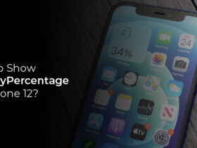 How to show battery percentage on iPhone 12