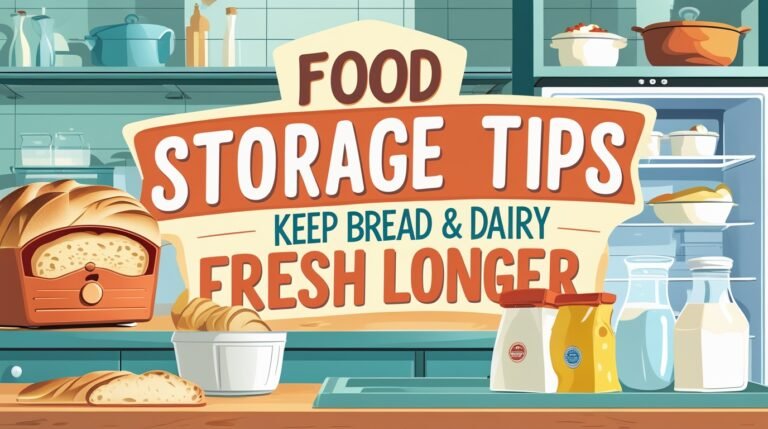 Food Storage Tips | Keep Bread & Dairy Fresh Longer