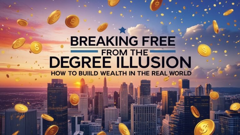 Breaking Free from the Degree Illusion | How to Build Wealth in the Real World: